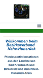 Mobile Screenshot of bezirksverband-nahe-hunsrueck.de