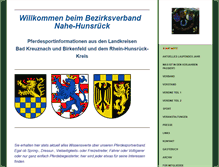 Tablet Screenshot of bezirksverband-nahe-hunsrueck.de